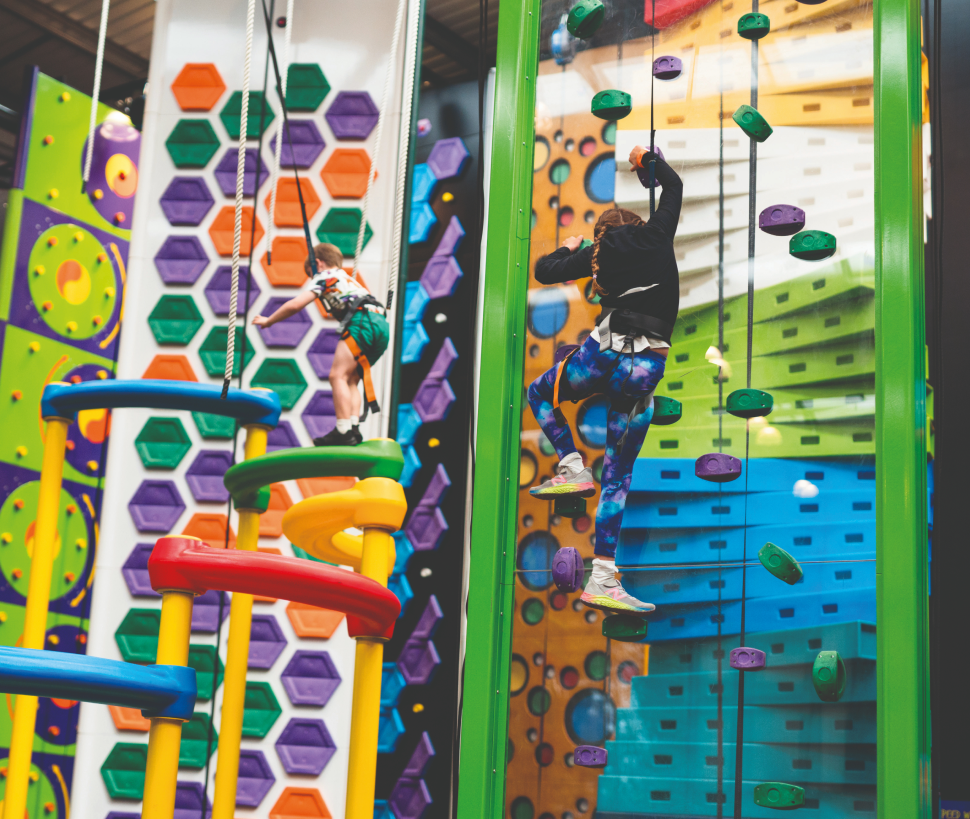 Innovatives Clip ’n Climb Fun-Climbing Konzept für neue Kletter- und Freizeitflächen